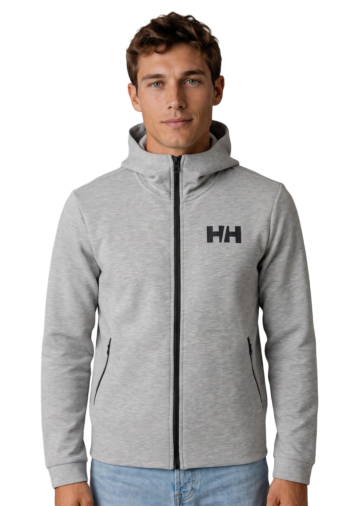 Blousons et vestes helly hansen hp ocean fz 949 grey melange