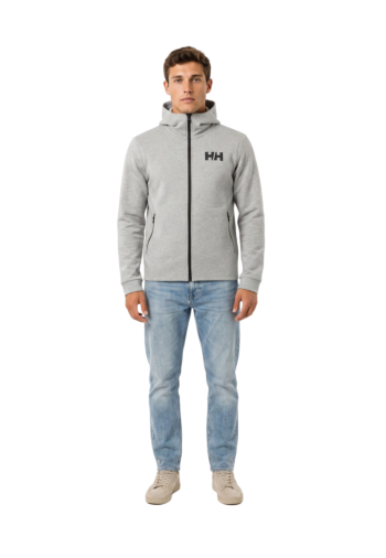 Blousons et vestes helly hansen hp ocean fz 949 grey melange