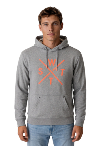 Sweat watts 1spray ch703 medium misty grey/orange