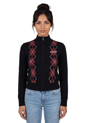Gilets cardigans guess jeans mn argyle jblk