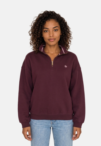 Sweat superdry monogram 1kd port red