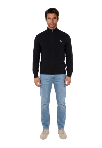 Gilets cardigans lacoste ah5181 031 noir