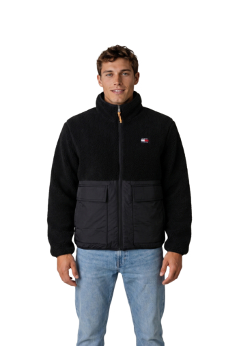 Blousons et vestes tommy jeans essential mix bds black