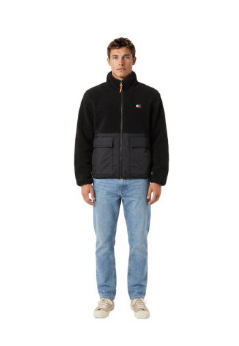 Blousons et vestes tommy jeans essential mix bds black