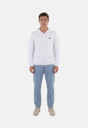 Sweat lacoste sh9389 001 blanc