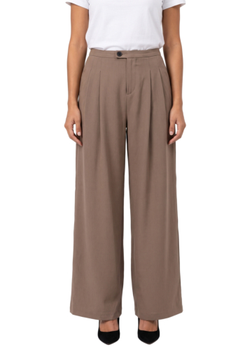 Pantalons only svea walnut melange