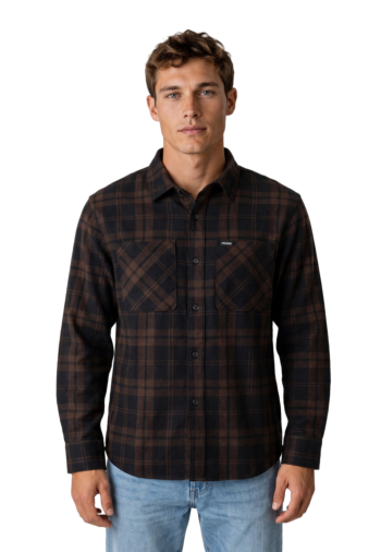 Chemise volcom hunkstone cacao