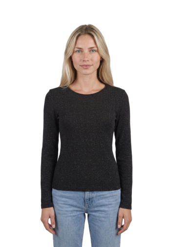 Tee shirt manches longues please t0y1 1900 nero