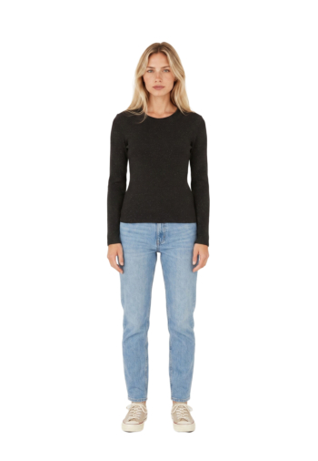 Tee shirt manches longues please t0y1 1900 nero
