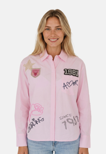 Chemisier lola casademunt lf2615021 24 pink