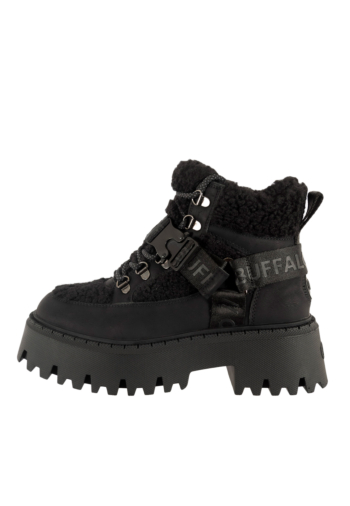 Bottines buffalo aspen com mid warm black
