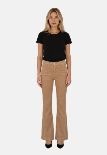 Pantalons salsa faith flare corduroy 110