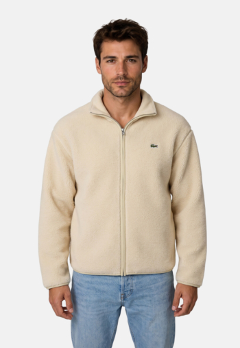 Blousons et vestes lacoste bh8672 056 naturel clair