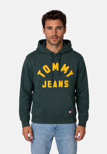 Sweat tommy jeans rlx new classic mbm velvet green
