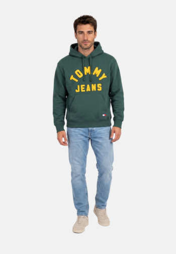 Sweat tommy jeans rlx new classic mbm velvet green