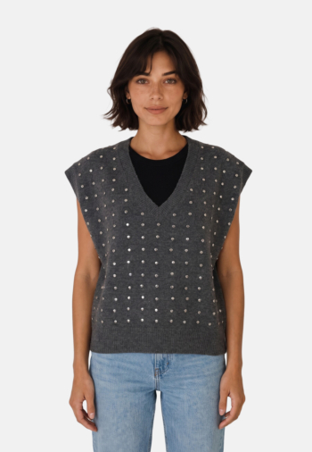 Pull hiver freeman t. porter pray studs pes65 f671 medium grey