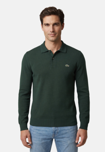 Polos manches longues lacoste ah9904 yzp sinople