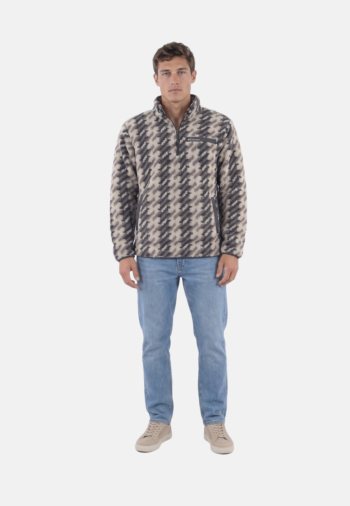 Pull hiver columbia rugged ridge high pile h 281 dark stone twills