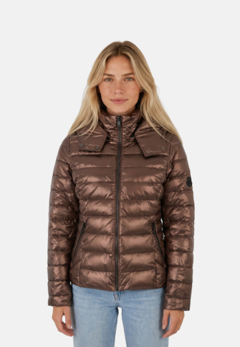 Doudounes morgan 242-gelola marron glace