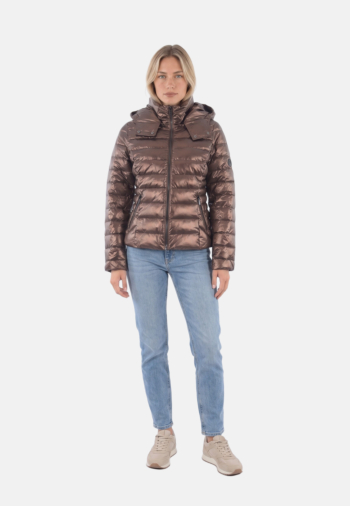 Doudounes morgan 242-gelola marron glace