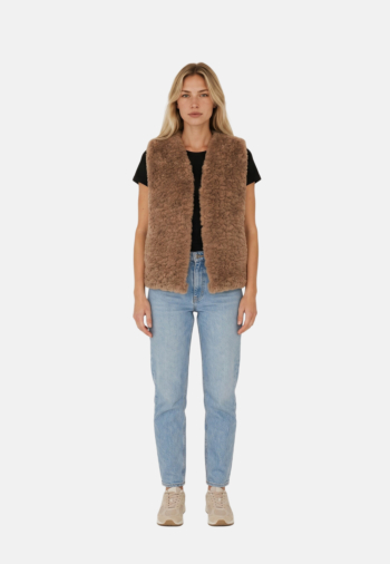 Gilets cardigans morgan 252-5gilou marron glace