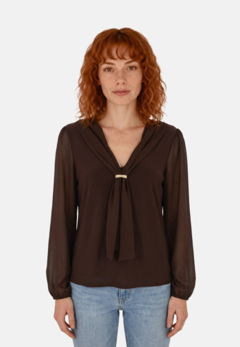 Tee shirt manches longues morgan 252-thival cafe