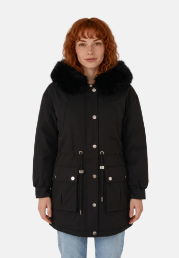 Blousons et vestes morgan 262-gparka noir