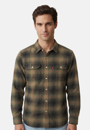 Chemise levi's® 19573 jackson worker 0304  jericho plaid v5 rosin pl