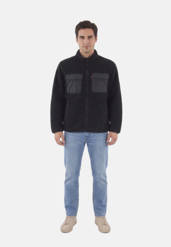 Blousons et vestes levi's® campo sherpa 0000 jet black