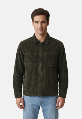 Chemise levi's® ports boxy zip up 0000 rosin