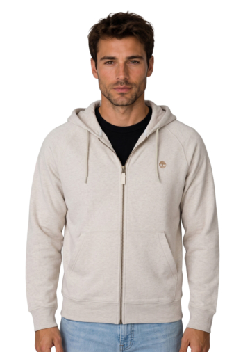 Sweat timberland exeter river lb full zip 5461 lght oatml hthr