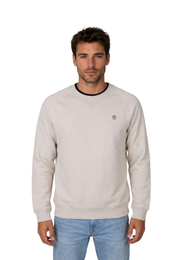 Sweat timberland exeter river lb crew 5461 lght oatml hthr