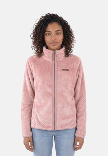 Gilets cardigans columbia fire side™ ii sherpa fz 659 eraser pink