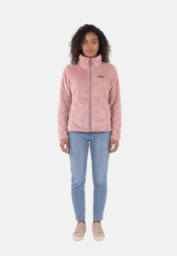 Gilets cardigans columbia fire side™ ii sherpa fz 659 eraser pink