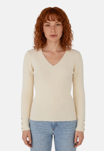 Pull hiver morgan 262-mlisa ivoire