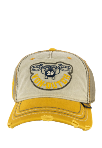 Casquettes von dutch casretro 13 gris/jaune