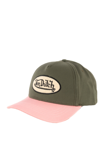 Casquettes von dutch casterry vert/rose
