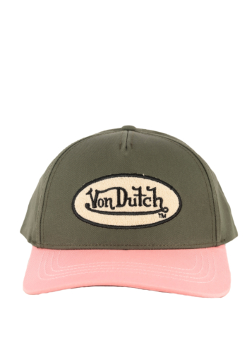 Casquettes von dutch casterry vert/rose