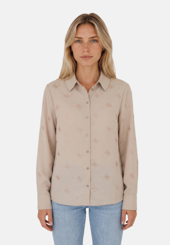 Chemisier guess jeans flore g1h1