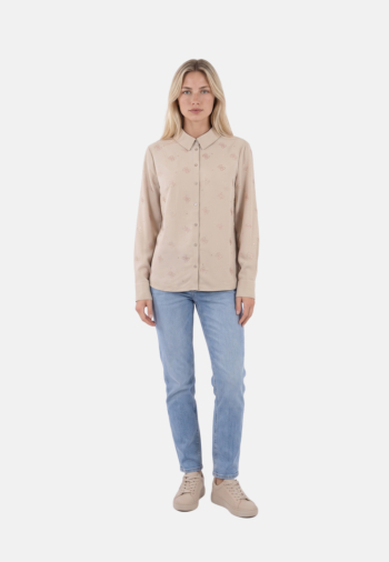 Chemisier guess jeans flore g1h1