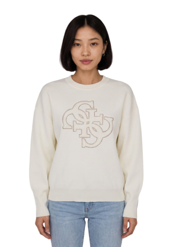 Sweat guess jeans evelyn triangle g012