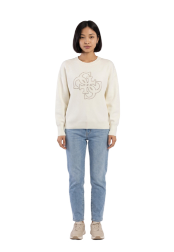 Sweat guess jeans evelyn triangle g012