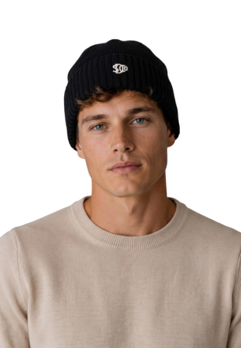 Bonnets superdry sd logo 02a black