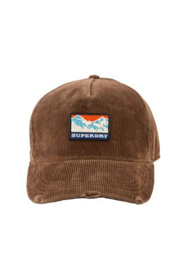 Casquettes superdry graphic cord trucker uo1 tan cord