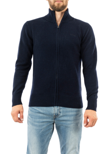 Gilets cardigans schott lance3 navy