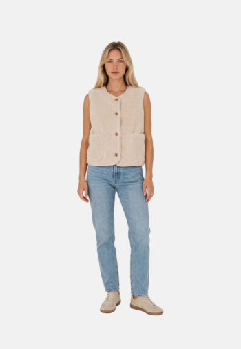 Gilets sans manche levi's® rema sherpa 0000  white swan sherpa
