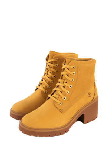 Bottines timberland stone heights mid lace up 7541 wheat nubuck