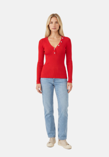 Pull hiver morgan 262-mbiz red