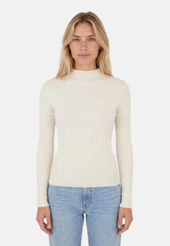 Pull hiver morgan 252-mroya ivoire