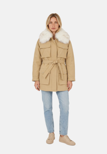 Blousons et vestes morgan 262-gitola beige